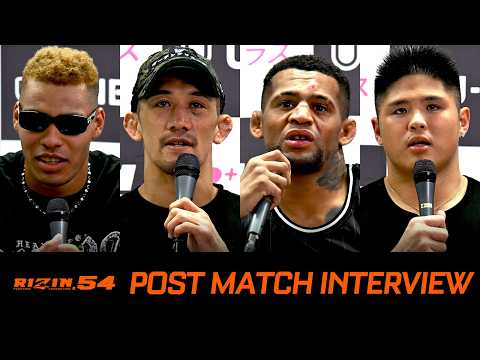 画像: RIZIN.54 試合後インタビューまとめ3 youtu.be