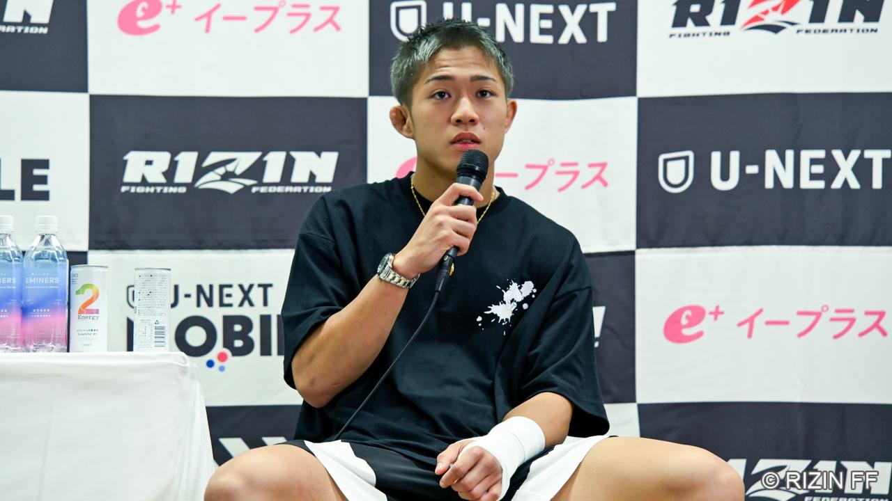 画像1: 秋元強真「寝技ができないと言われてたんで、見てろと」
