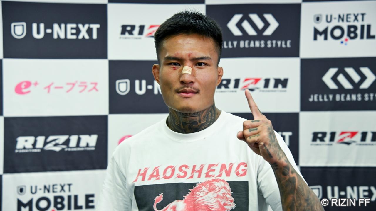 画像2: リー・カイウェン「鈴木千裕とやりたい。おもしろい一戦になる」