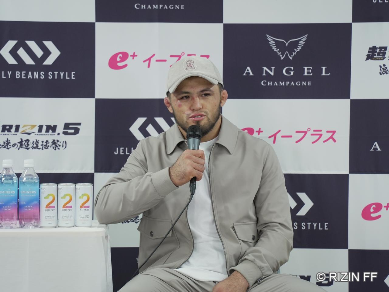 画像2: ラジャブアリ・シェイドゥラエフ「3Rフルで戦うことを想定してきた」