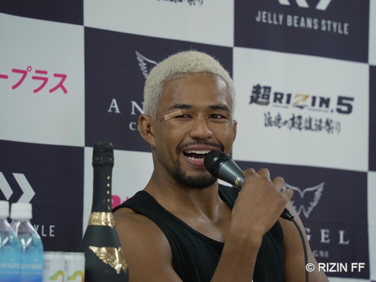 画像2: “ブラックパンサー”ベイノア「（ローキックで）もっと削るつもりだった」