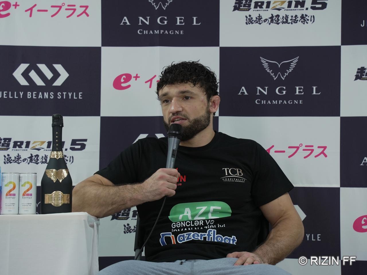 画像1: ヴガール・ケラモフ「シンゴに対して感謝の気持ちしかない」