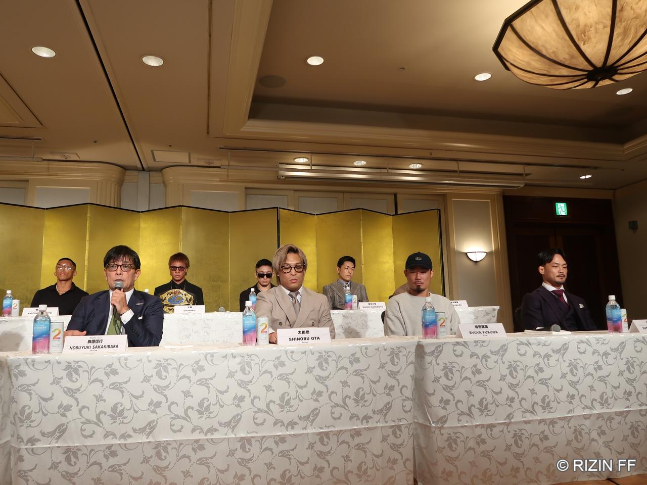 画像1: 牛久vsカイウェン決定！溝口司、RIZIN初参戦。神龍、福田、鹿志村らも登壇｜『abc presents RIZIN.55』追加対戦カード発表記者会見