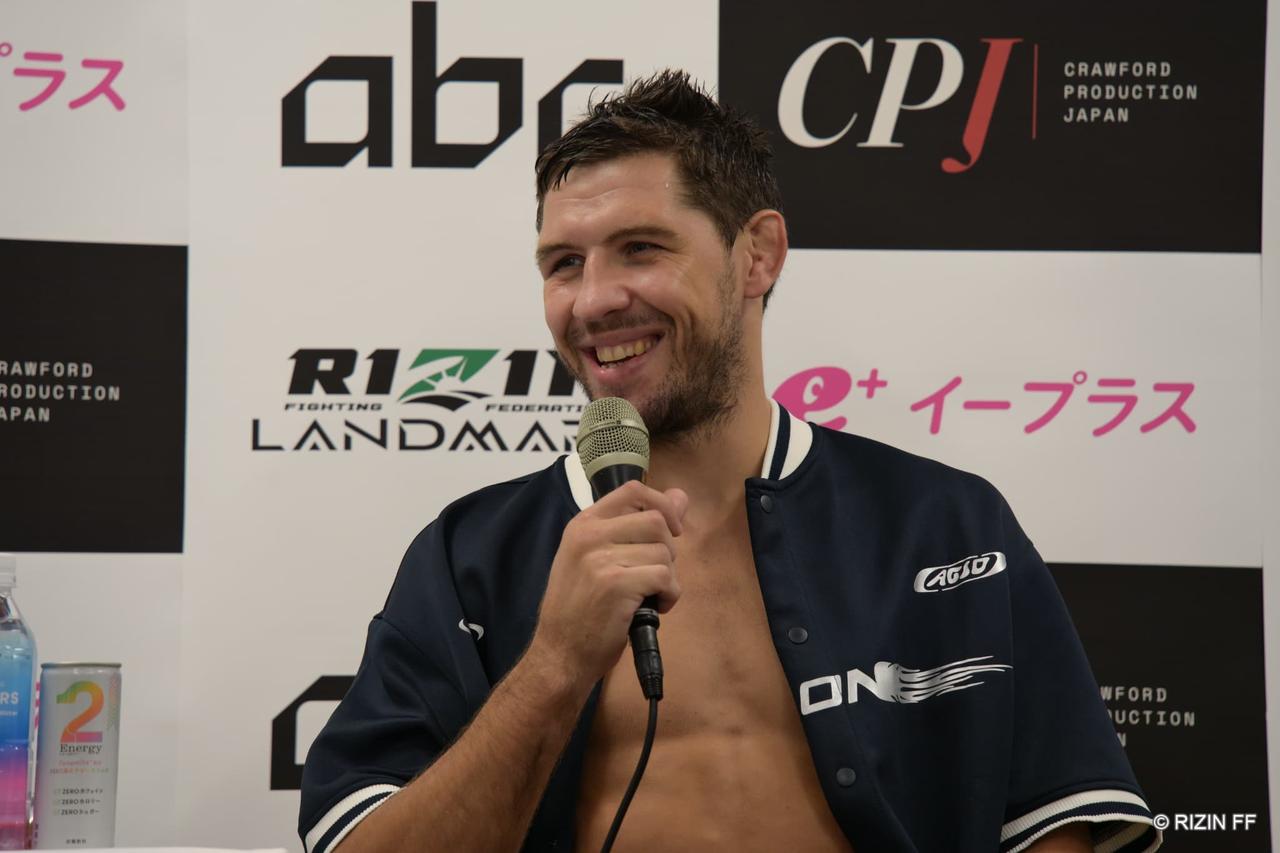 画像1: ビクター・コレスニック「RIZINに居続けることができるようになればいいな」