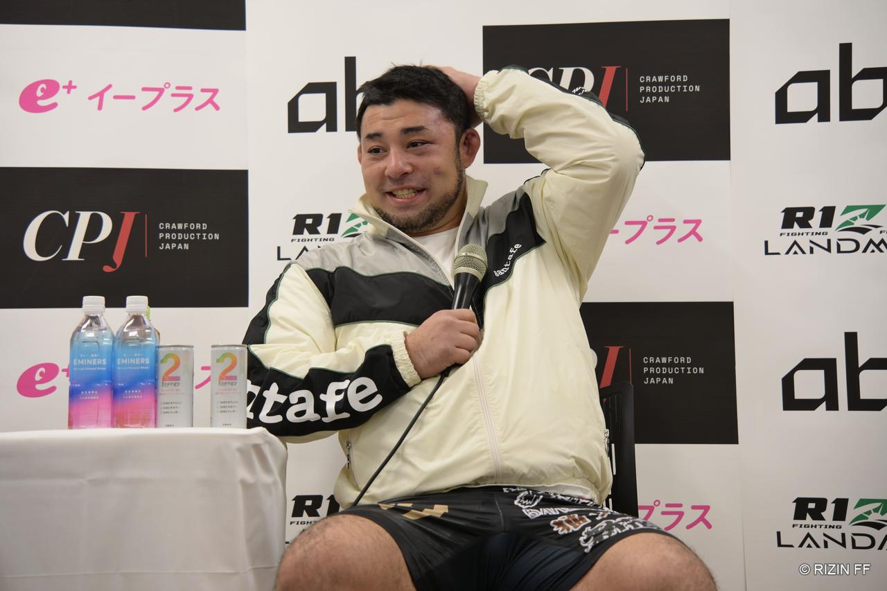 画像1: 長谷川賢「体力ないっていうのがそもそもファイターとしてどうなんだろう」
