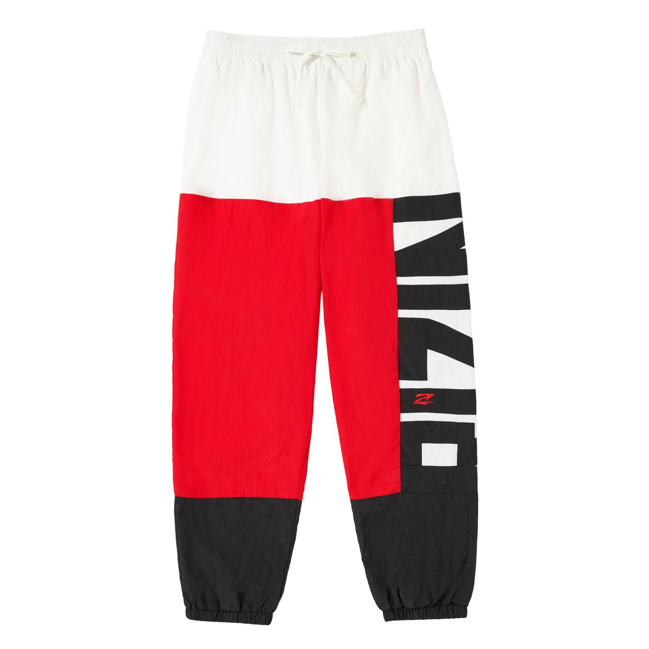 画像: RIZIN ナイロン パンツ WHT/RED shop.rizinff.com