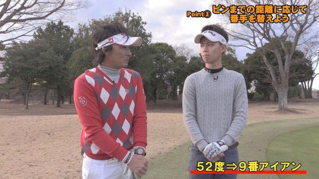 画像1: POINT3 ピンまでの距離に応じて番手を替えよう
