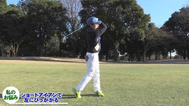 画像: POINT3 フィニッシュは重心を左足に乗せよう