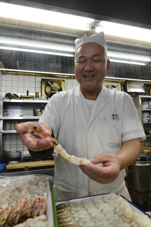 画像6: 月刊ゴルフダイジェスト1月号で紹介した「尾張屋」の上天ぷらそば。