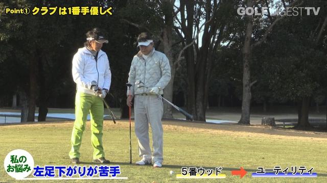 画像: POINT1 クラブは1番手やさしく