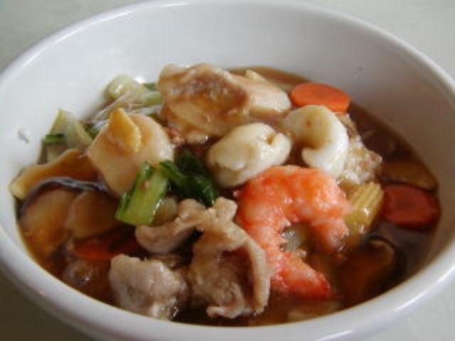 画像: 横浜中華街「名店」の美味
五目あんかけ焼そば