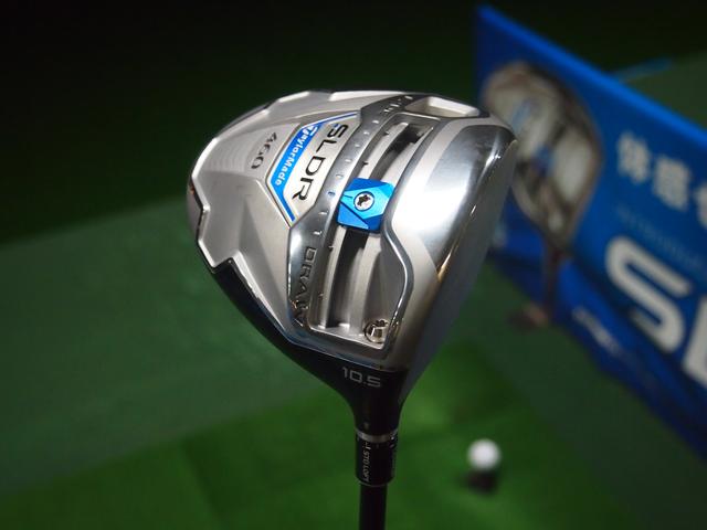 画像: テーラーメイド「SLDR ドライバー」●ロフト角 10.5度 ●シャフト TM1-114(S) ●ヘッド体積 460cc ●長さ 45.5インチ ●総重量 314グラム ●価格 70,200円~