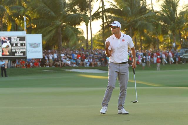 画像: WGC選手権では、最後にしびれるパーパットを決めて、勝負を決めた