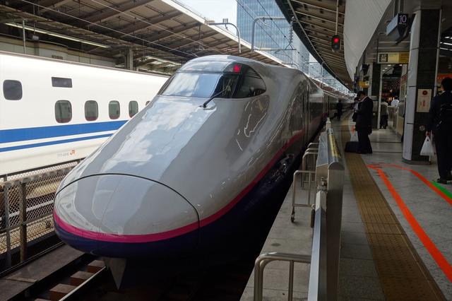 画像: E2系の1000番台車両ですね。何と車内がストリートビューで見ることができるので貼っておきます。 www.google.com