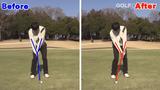画像: POINT3 インパクトゾーンでは右手の角度をキープ