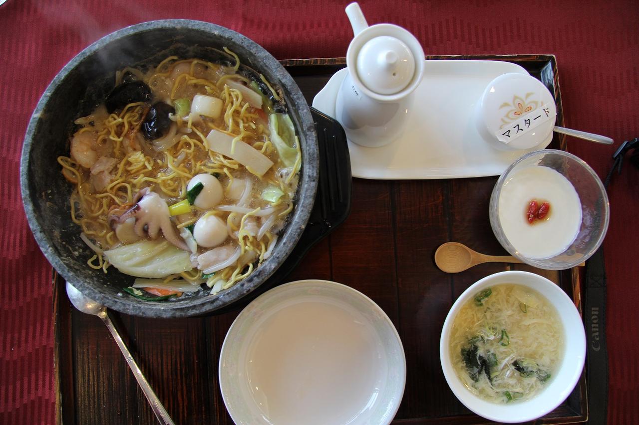 画像: 石焼あんかけ焼きそば