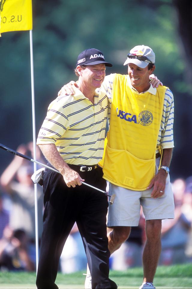 画像: 8つのメジャータイトルをワトソンとともに手にしたブルース。写真は2003年のUSオープン。この時すでに病魔に冒されていた