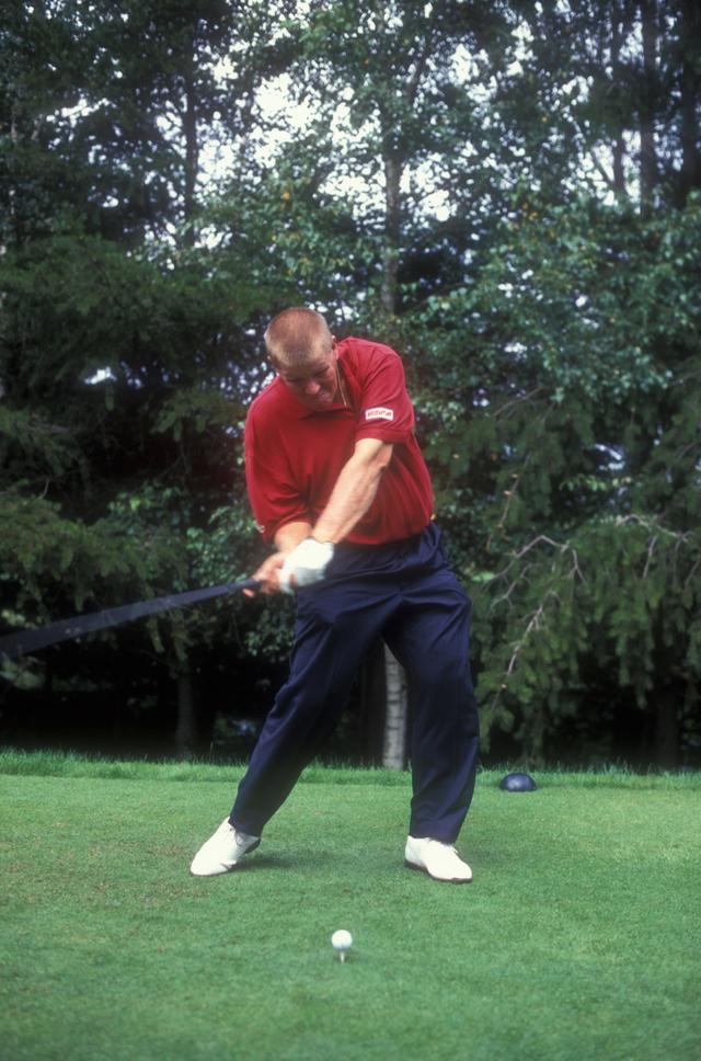画像7: 【写真の記憶】⑦ジョン・デーリー
金髪をなびかせ豪打を連発する“悪童”登場