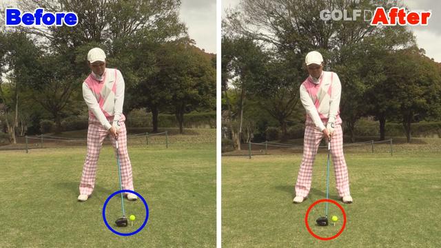 画像1: POINT1 ボールの位置は一番叩ける位置に置く