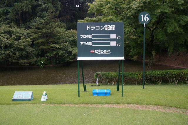 画像1: 16番(384Y)パー4はフェアウェイが左傾斜