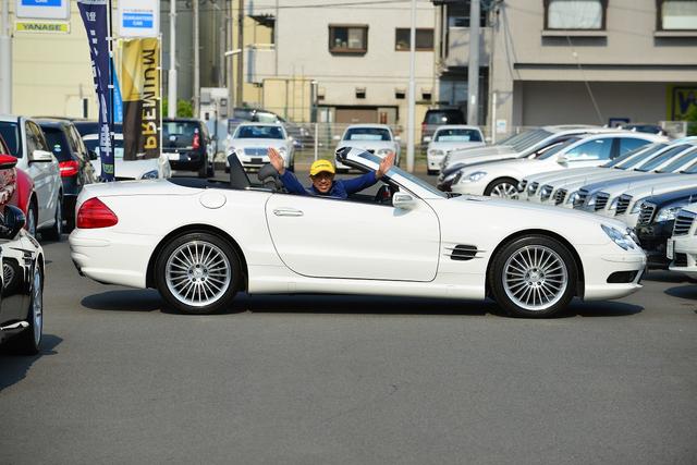画像: あっという間にオープンカー!