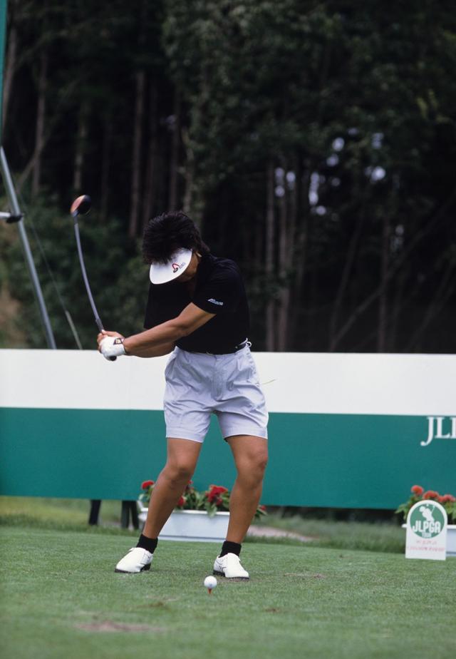 画像2: 【写真の記憶】(14)岡本綾子
もう一度打ちたかった72ホール目のバーディパット