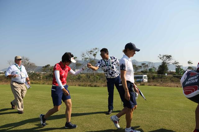 画像14: 【リオ五輪女子ゴルフ速報】大山も野村もメダル圏内!(^^)!丸山コーチの教えが効いた⁉︎