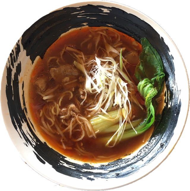 画像: ピリ辛牛筋ラーメン