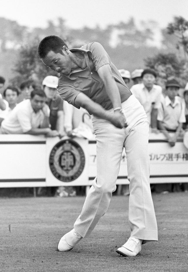 画像: 75年 関東オープン スクェアに矯正し、美しいドローを打つようになった