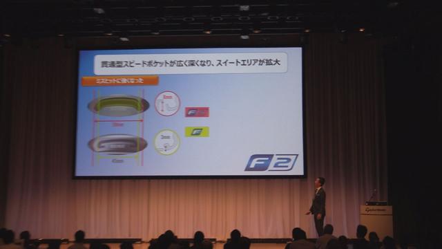 画像: 2代目「グローレ F」発表会の様子
