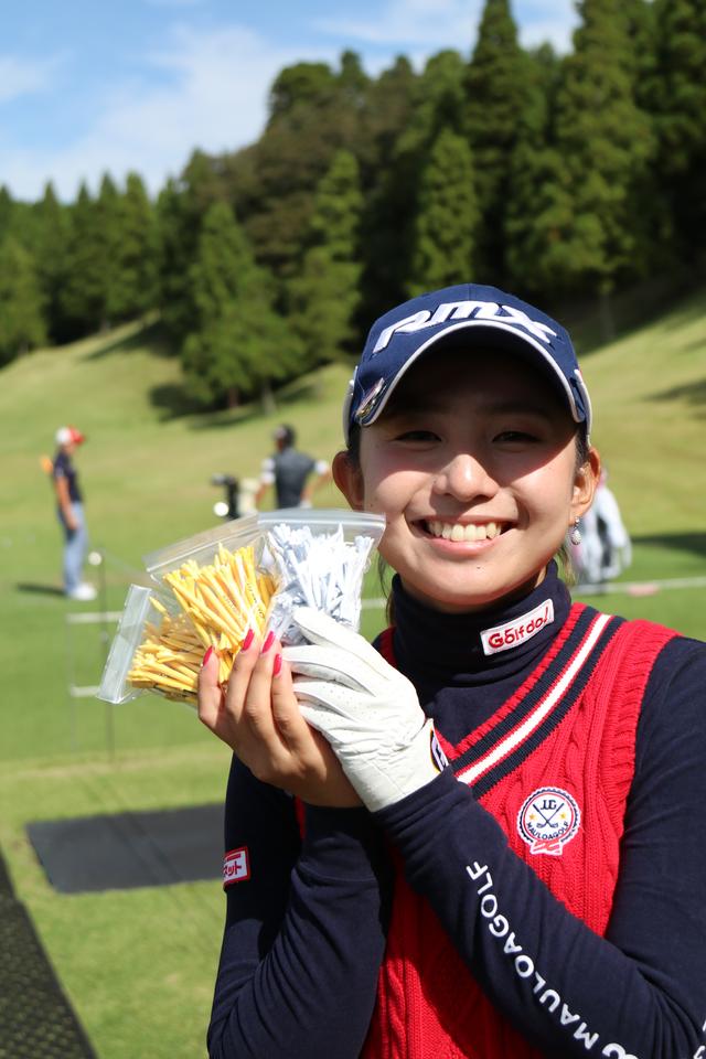 画像4: 幸せの黄色いティ?江澤亜弥の勝負色!