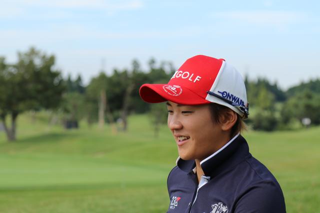 画像: 成田プロの憧れは宮里藍プロだとか
