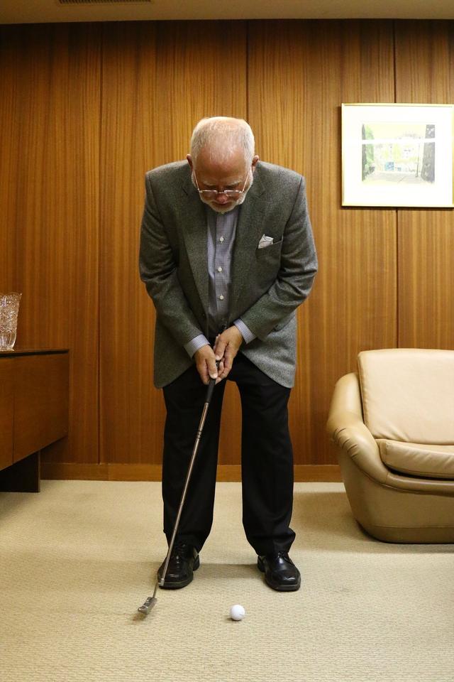 画像3: ピンの会長に直撃取材!「アンサーって、どうやって打つの?」