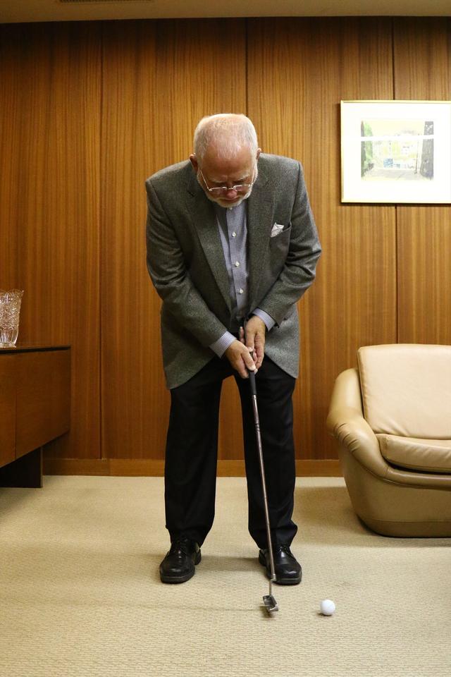 画像6: ピンの会長に直撃取材!「アンサーって、どうやって打つの?」