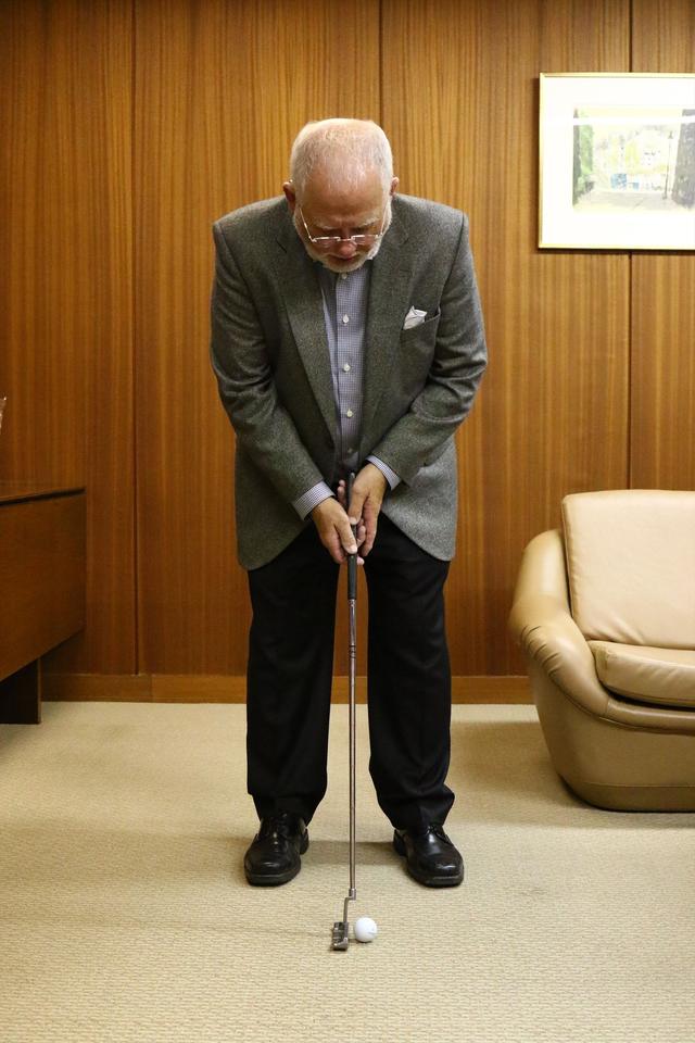 画像1: ピンの会長に直撃取材!「アンサーって、どうやって打つの?」