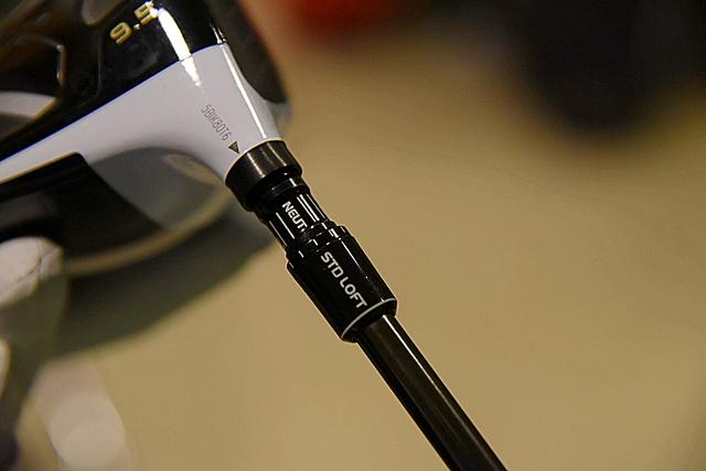 画像: M2はシャフトの差し込み方向を変えることでロフトを調節できる