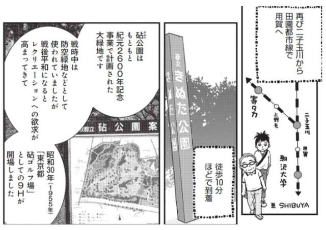 画像: 駒沢公園同様、砧公園も昔はゴルフ場だった。