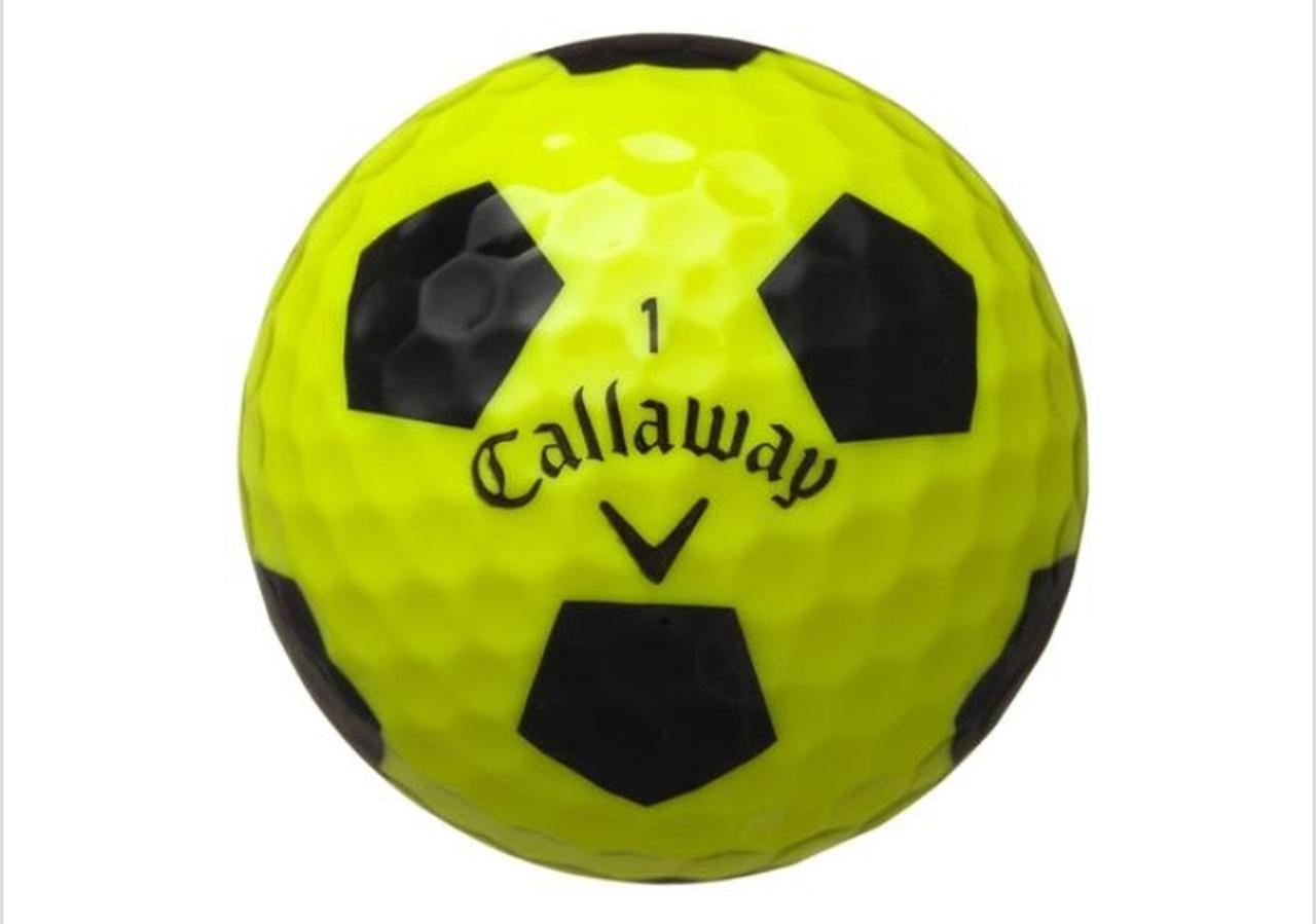 キャロウェイ クロムソフト サッカーボール柄２色 Callaway 落書き キャロウェイ CHROME SOFT(x) サッカーボール柄