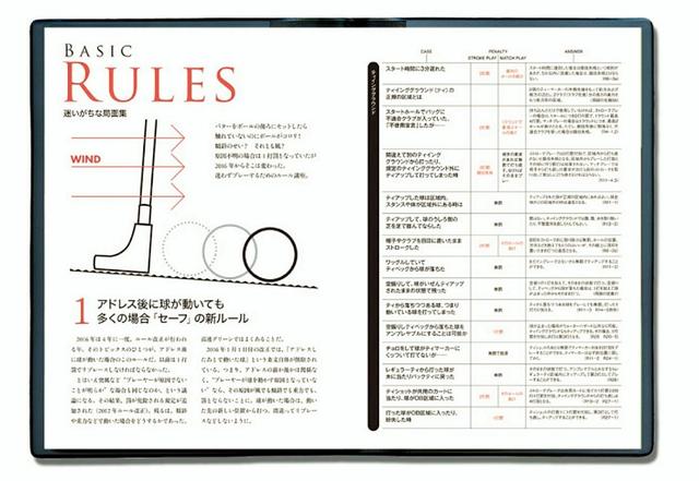 画像: 基本的なルールや2016年に改正されたルールが記載されているので、「ルールブック」としても使える