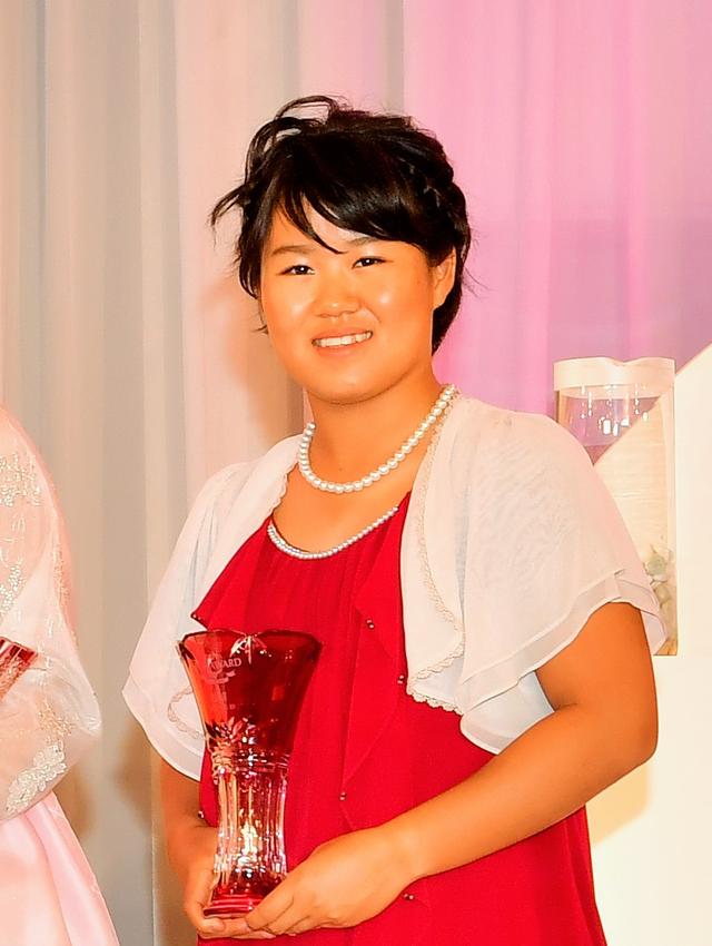 画像: 畑岡奈紗は、LPGAアワードで敢闘賞を受賞した