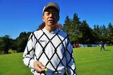 画像: 田村は黄色のティを愛用している