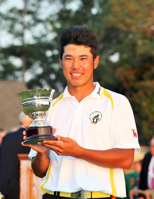 画像: 2011年「マスターズ」で松山は27位に入り日本人初のローアマチュアに輝いた