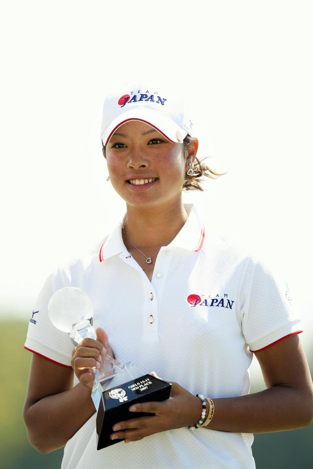 画像: 2007年「世界ジュニア」女子15~17歳の部で2位タイ