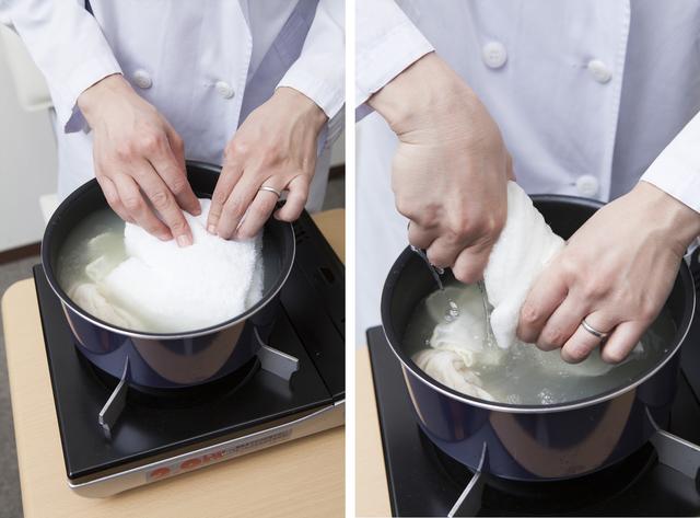 画像: こちらも熱いので注意! 熱いのが苦手な方はゴム手袋などをしよう
