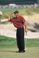 画像: 2000年の「全英OP」「全米OP」「全米プロ」のメジャー3勝を成し遂げたとき、キャメロンパターを使っていた(写真は2000年全米OP)