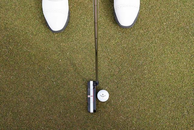 画像: ターゲットに対してフェースを直角に合わせやすいのが魅力