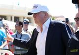 画像: トランプ氏とマキロイのプレーは政治的だと物議を醸したが……