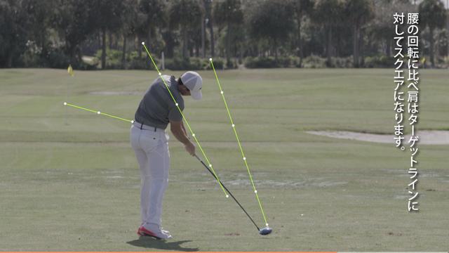 画像: ボールをインパクトする直前には右足の踵が数センチ浮いている www.nike.com