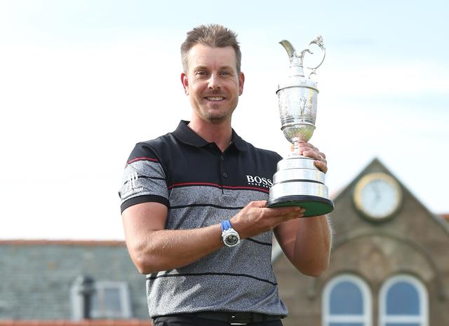 画像: 2016年全英OPで優勝したヘンリック・ステンソン