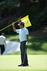 画像: オーガスタの「ガラスのグリーン」との相性がいい松山。ショット力は世界屈指で、勝てない理由はなにひとつない